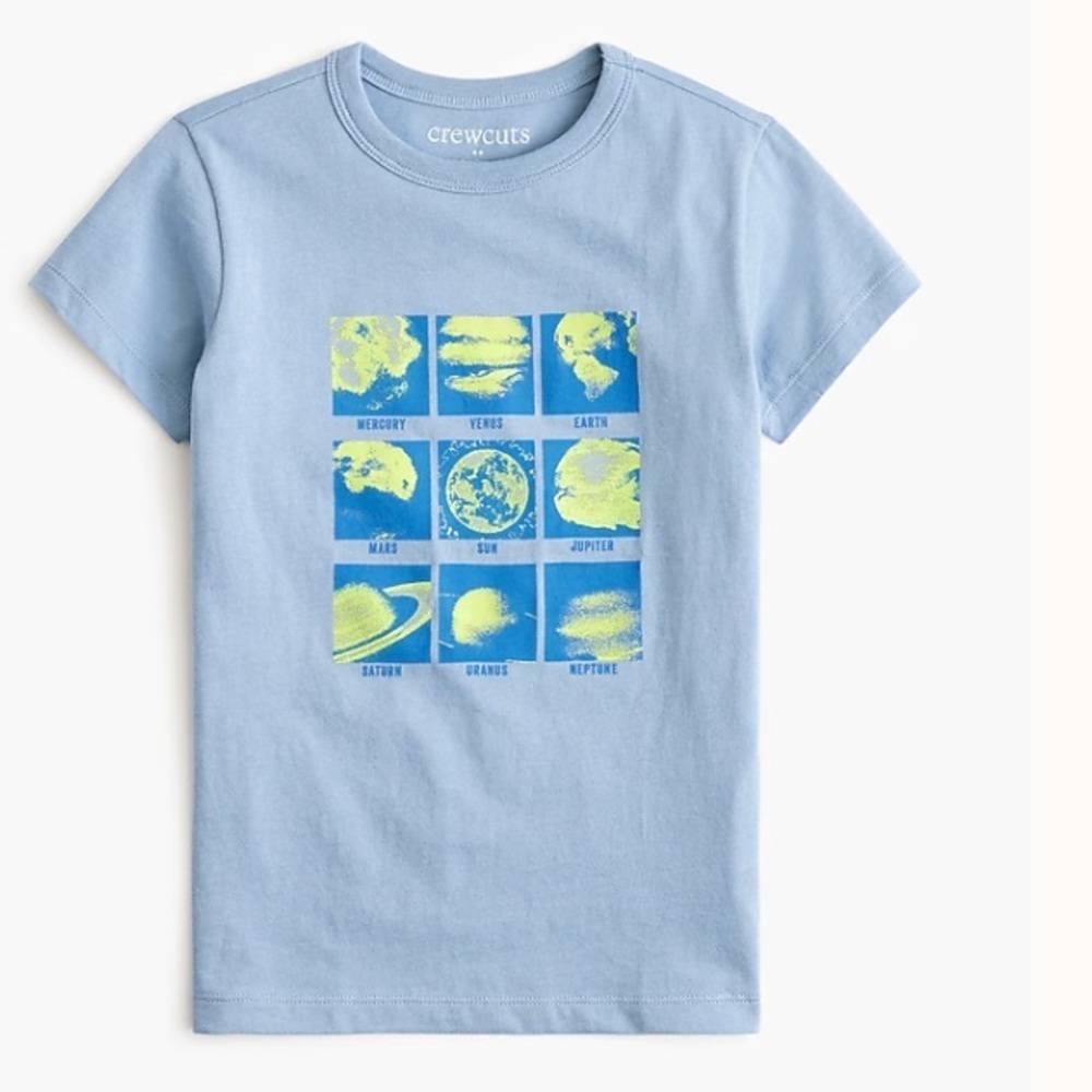 J crew Boys' glow-in-the-dark graphic tee